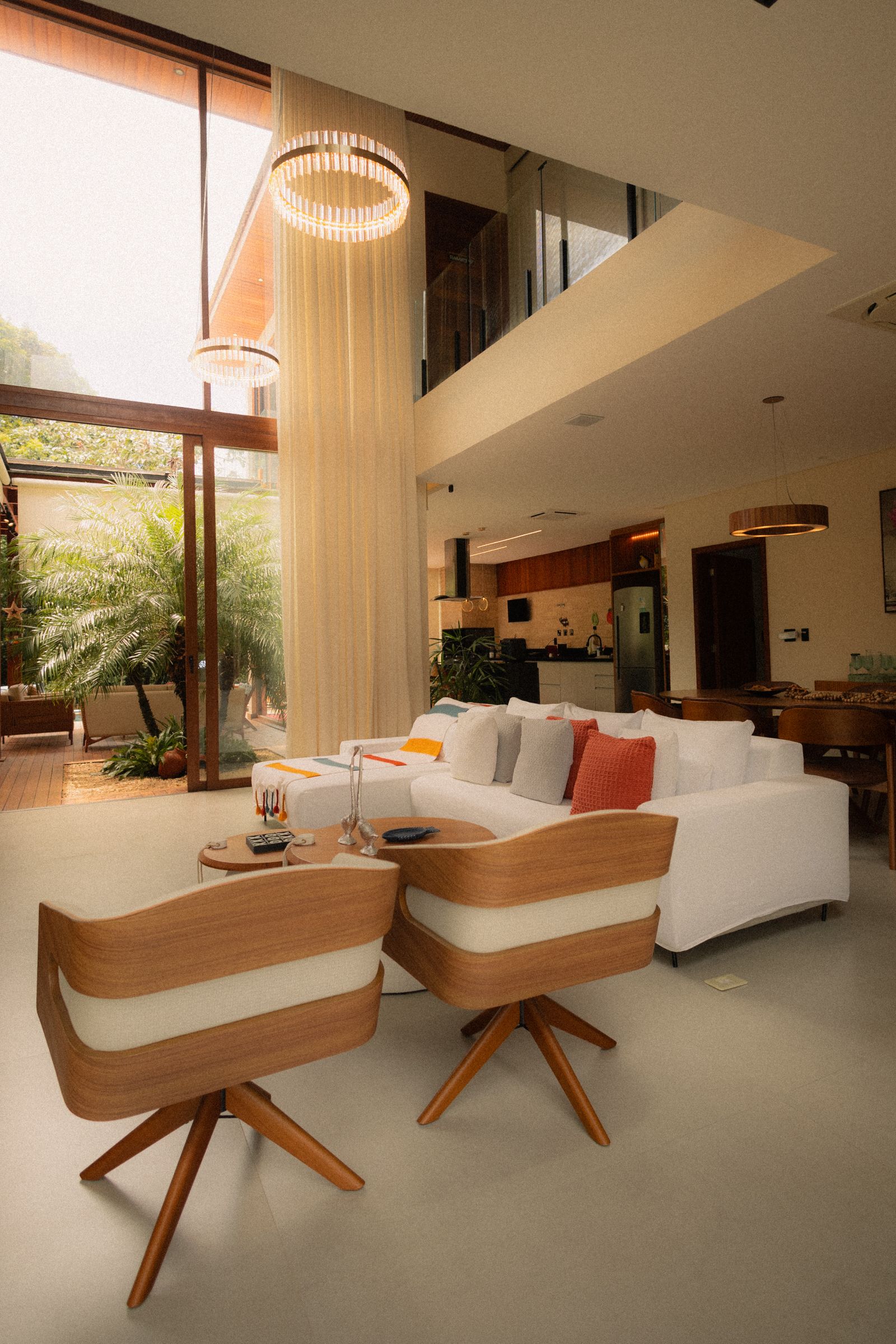 Licensed real photograph of a contemporary living room